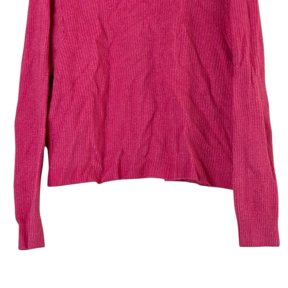 Vigoss | Like new bright pink knit boxy sleeve knit cardigan sweater - Picture 10 of 12